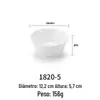 Melamina A5 Tigela de Melamina Tigela de Arroz Branca Tigela de Mingau Fast Food Tigela Pequena de Sopa Hotel Imitação Porcelana Louça Plástico Panela Quente Tigela Pequena