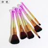También set de brochas de maquillaje patrón de 6 tornillos cintura pequeña mango de brocha degradado pintura suelta herramientas de belleza para ojos en stock