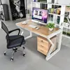 Escritorios Modernos con Separadores de Pantalla para Cuatro o Seis Personas, Juego de Escritorio y Silla para Uso Doméstico o Comercial, Escritorio Ejecutivo para Computadora de Escritorio