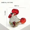 Artesanato em Vidro Zibo Enfeites Animal Cuckoo Frango Produtos de Cristal de Vidro Boshan Venda por Atacado Quente Transfronteiriça Presentes