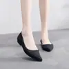 Novos Sapatos de Gelatina Moda Malha Doce Sapatos de Praia Verão Antiderrapante Feminino Respirável Planos Trabalho Sandálias de Plástico
