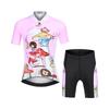 Ropa de Ciclismo Xintown Ropa de Bicicleta Serie Zoo Conjunto de Manga Corta Niños Secado Rápido Bicicleta de Montaña
