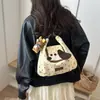 Filhote Fofo 2026 Verão Novo Design de Nicho Fashion Versátil Ombro Único Transversal Mochila Conversível Multifuncional