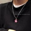 Collar de Diamante Solitario para Mujer, Cadena Clavícula Ins, Diseño Nicho de Lujo Ligero, Suave y Elegante, Sencillo y Versátil para Mejores Amigas