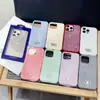 Funda de Teléfono Móvil para PC de Lujo de Gama Alta con Pedrería Adecuada para Iphone17Promax/16/15/14 Protección Anti-Caídas