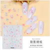 Pegatinas Transfronterizas para Uñas Nuevas DIY Estereoscópicas en Relieve Tulipán Pegatinas para Uñas Calcomanías Adhesivas de Uñas de Dibujos Animados 5D