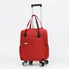 Bolsa con Carrito de Ruedas Universal Ligera, Maleta de Mano para Viaje, Carrito Desmontable, Mochila Plegable para Distancias Cortas, Mochila para Equipaje de Estudiante