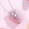 Collar de mariposa de luz y sombra para mujer, moda ligera, lujosa, linda, dulce, simple, estilo Mori, cadena de clavícula fresca que combina con todo, 2023, nuevo