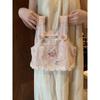 Verano 2025 Estilo Chanel para Niñas Camisola de Oso Estilo Occidental para Niños Dibujos Animados Lindo Pantalones de Pierna Ancha Traje de Princesa
