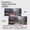 Mouse Pad Personalizado, Tapete de Mesa Antiderrapante Mais Vendido no Exterior, Mouse Pad Série Paisagem, Mouse Pad Grande para Jogos e Escritório t K