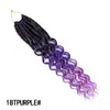 Pelucas de Estilo Europeo y Americano, Trenzas de Ganchillo, Extensiones Rizadas de Gusano, Dreadlocks Falsos de Onda Profunda, Cabello de Ganchillo con Extensiones Rizadas de Gusano