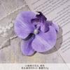 Pequena Cabeça de Orquídea Borboleta Flor Artificial Falsa DIY Guirlanda Feita à Mão Casamento Roupas Retrô Adorno de Cabeça Acessórios Grampo de Cabelo Adereços