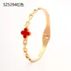 Joyería para Manos Europea y Americana Anillo Geométrico Corte de Línea Árbol de la Vida Diamante de Barro Incrustado Accesorios de Pulsera Pulsera de Acero de Titanio para Mujeres