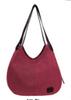 Bolso de hombro de lona para mujer, nuevo bolso de viaje de color sólido 2021, bolso de lona de gran capacidad al por mayor.