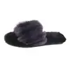 Comércio Exterior Transfronteiriço Outono/Inverno 2026 Tamanho Grande Chinelos Peludos Casuais para Casa para Mulheres, Chinelos Quentes para Uso Externo para Mulheres