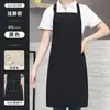 Delantales para Jóvenes que Venden Comida, Impermeables y a Prueba de Aceite, con Impresión de Logo, Ropa de Trabajo de Buena Calidad para Hamburgueserías y Tiendas de Snacks