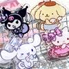 Clip de Plástico Acrílico de Dibujos Animados Sanrio Papelería Clip de Cola de Golondrina Transparente Fijo para Información y Exámenes Perro Canela Clip de PP