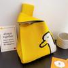 2023 Bolsa Flyknit bolsa de ombro de tricô feminina estilo coreano nova bolsa de mão da moda grande capacidade bolsa casual para estudante feminina