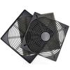 Cubierta de red a prueba de polvo para ventilador axial de fábrica 120*120 ventilador tres en uno red de polvo de plástico 120 red protectora negra