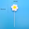 Decoración de Pastel Bola de Pelo de Nube Adorno para Insertar Celebridad de Internet Hermoso Globo Aerostático Accesorios de Repostería para Cumpleaños Infantil Bandera