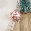 Bolas decorativas de cristal para árbol de Navidad, bolas de cristal para decoración navideña, adornos de regalo, suministros decorativos