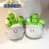 Em Estoque 4 polegadas [Série Frutas e Legumes] 10cm Boneco de Pelúcia Máquina de Bonecas Celebridade da Internet Original Criativo