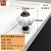 Manija de Cajón Acrílica Panel de Puerta de Vidrio Transparente con Forma de Diamante Manija de Bola de Cristal de Agujero Único Manija de Puerta de Gabinete