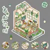 Adesivos de Paisagismo de Desenho Animado Mundo Miniatura de Animais de Estimação Colagem 3D Cabana Divertida Descompressão Cena DIY Adesivos de Decoração Atacado