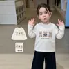 Ropa infantil Vimood, chaqueta vaquera para niñas, estilo retro casual de otoño, chaqueta cárdigan para niños, top, ropa para bebé de grado A