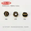 Nudo plano nudo de Buda bobina manual diy cuerda de mano hebilla de cierre hebilla fija anillo de ajuste de agujero grande accesorios materiales