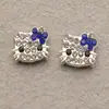 Accesorios para arte de uñas Gato KT Hello Kitty aleación full diamante lindo animal de aleación decoraciones de uñas DIY