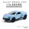 Modelos de Coches de Aleación - Varios TiposVenta Caliente Transfronteriza Juguetes de Coches de Carreras de Simulación de Aleación Superdeportivo con Función de Retracción y Puertas que se Abren
