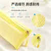 Bolsa de Armazenamento para Canetas Bolsa de Armazenamento Longa em Rede Bolsa de Armazenamento Transparente Bolsa Organizadora de Material Escolar para Estudantes Venda por Atacado