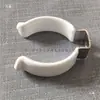 Clip para Tubo de Lámpara T12 Acero Inoxidable T12 201 Clip Protector Recubierto de Goma Hebilla de Fijación para Tubería de Agua Pinza Engrosada con Goma