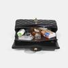 Bolso para Mujer de Cuero Genuino de Alta Gama Piel de Oveja Romboidal Cadena Estilo Coreano Versátil Estilo Chanel Gran Capacidad Hombro Cruzado