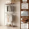 Arara de Roupas Aberta com Combinações Guarda-Roupa Simples para Quarto Closet Walk-in Prateleira de Armazenamento para Casa Guarda-Roupa de Chão