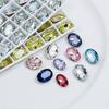 Dongzhou Cristal Oval Piedra de Strás con Respaldo Cónico Huevo de Paloma Strass de Cristal K9 18*13mm Accesorios Venta al por Mayor Diamante para Uñas