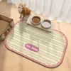 Alfombrilla universal para comida de mascotas para gatos y perros, absorbente, resistente al desgaste, a prueba de fugas, antideslizante y a prueba de salpicaduras, adecuada para que los gatos la usen como alfombrilla de alimentación