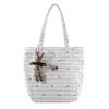 Bolso Tote de Cuadros Estilo Universitario de Alto Valor de Moda Coreana, Nuevo Bolso de Hombro de Compras Trendy y Elegante para Chicas Dulces de Verano