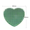 Forma de corazón coche de bodas espuma floral tabla de espuma para arreglos florales modelo modelado arte floral floristería tienda de flores suministros para bodas materiales flores frescas