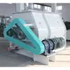 Mezclador de Paletas de Doble Eje Mezclador de Acero Inoxidable Suministro en Sitio Equipo de Mezcla Mecánica Polvo Totalmente Automático