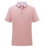 Polo de solapa con logo personalizado impreso Ropa de trabajo para camarero de restaurante occidental Ropa de trabajo publicitaria Camisa cultural Estampado bordado