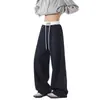 Pantalones de chándal Maison Margiela cleanfit scimitar para hombre otoño marca de moda pantalones pesados americanos pierna recta pierna ancha casual pantalones largos