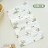 Toalla infantil de dibujos animados de animales, de gasa de seis capas, especial para el rostro del bebé, suave y absorbente, ideal para la saliva del bebé.