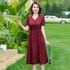Vestido de verano para el Día de la Madre, estilo occidental, para mujer, vestido noble, vestido de novia para suegra de mediana edad y anciana, nuevo vestido de estilo chino.