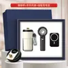 Conjunto de Presente Empresarial, Lembrança de Verão, Presente com Logotipo Personalizado, Presente Prático para Clientes, Conjunto de Ventilador de Resfriamento de Verão