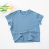 Camiseta de Manga Corta para Niña Atuendo de Verano Elegante Top Delgado de Color Sólido para Niños Pequeños Sin Mangas Versátil Ropa de Bebé Super Linda