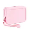 Bolsa de Almacenamiento de Silicona, Neceser Cosmético, Billetera Resistente al Desgaste e Impermeable, Bolso de Mano Portátil para Salidas, Bolsa para Teléfono Móvil, Personalizable