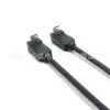 Cable de datos USB 3.1 de codo doble personalizado Tipo-C Codo superior a Tipo-C Codo superior Cable de alimentación