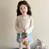 Ropa de Protección Solar de Dibujos Animados con Lunares para Niñas 2026 Nuevo Estilo Moda Coreana Infantil Transpirable Colorida Camisa de Lunares para Aire Acondicionado para Niñas Pequeñas